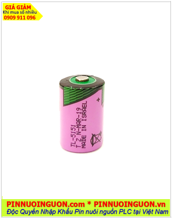 Tadiran TL-5151, Pin nuôi nguồn Tadiran TL-5151 lithium 3.6v 1/2AA 850mAh chính hãng _Xuất xứ Israel